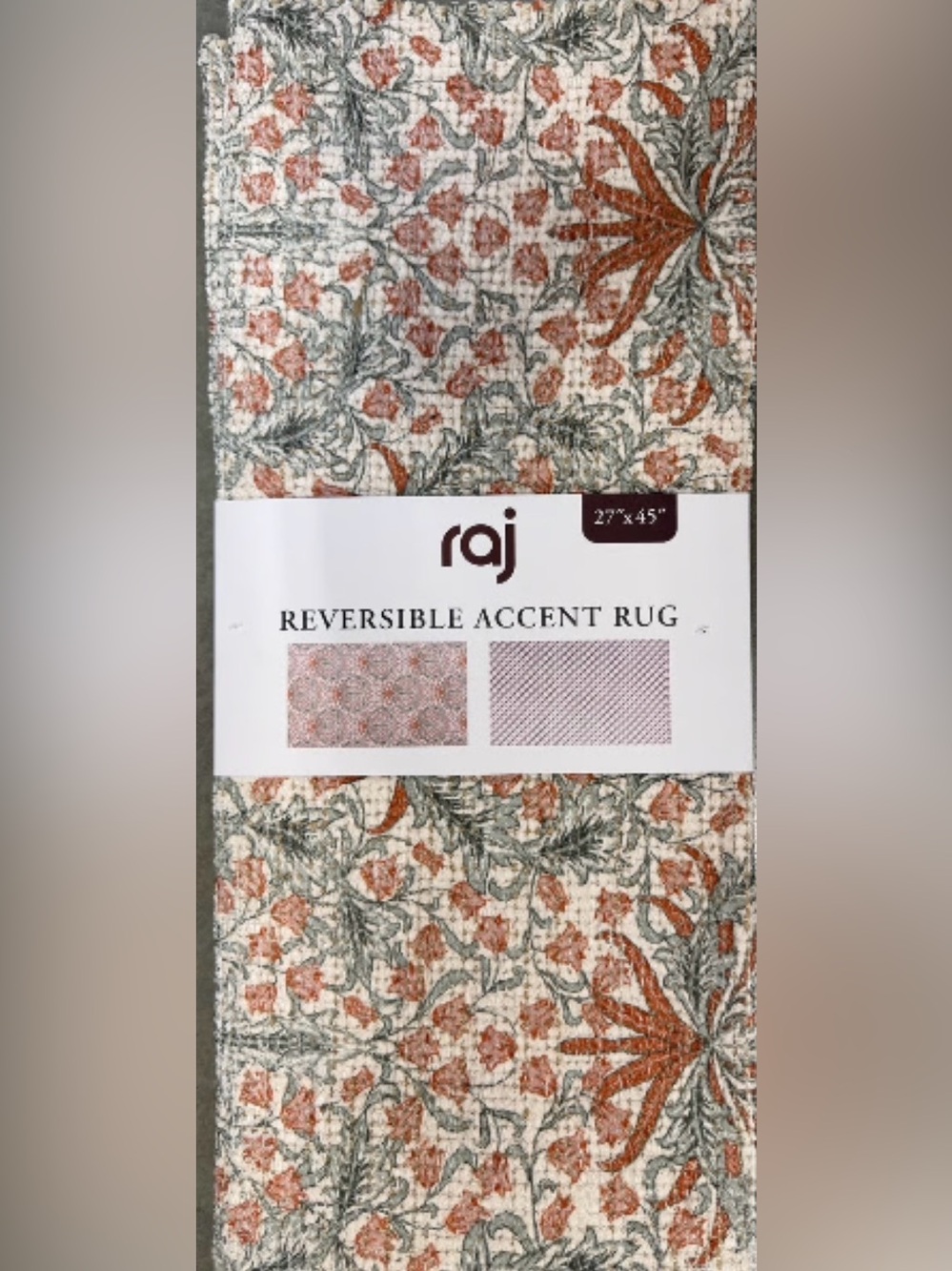 Raj Reversible Accent Rug